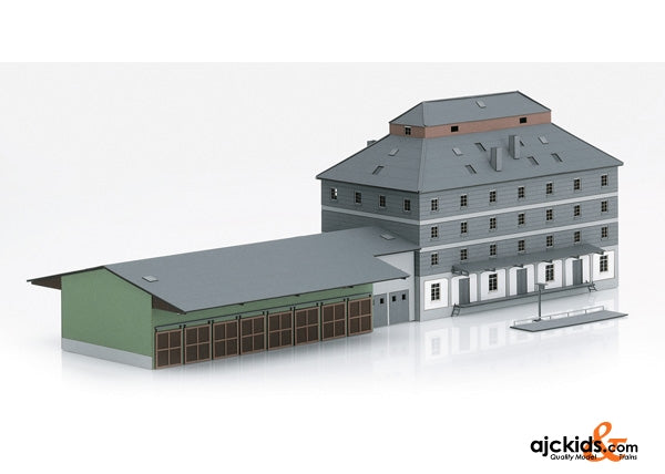 Trix 66324 - Raiffeisen Warehouse with Market Building Kit