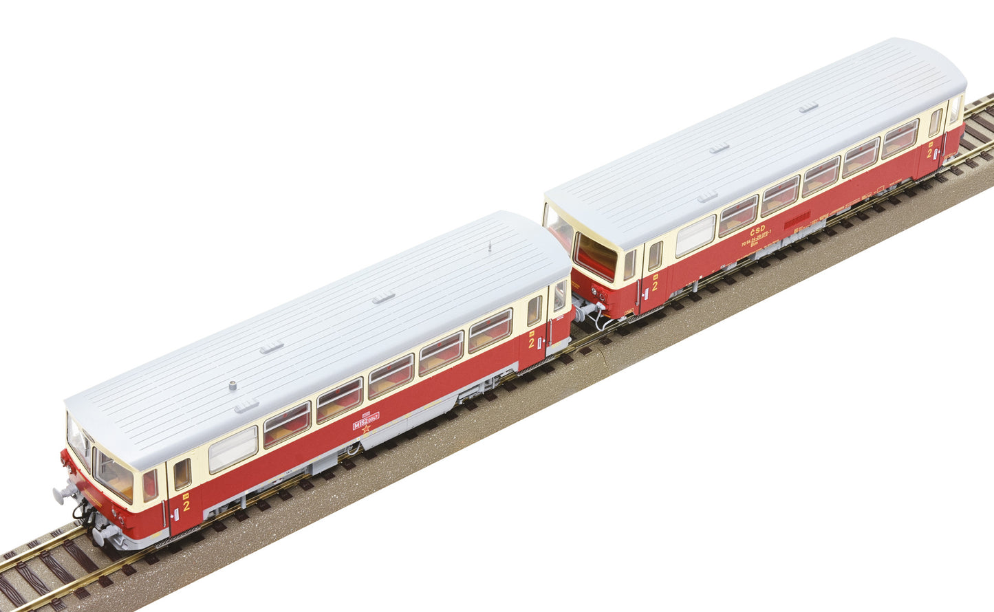 Roco 70373 - Diesel railcar class M 152.0 and caboose (Sound)