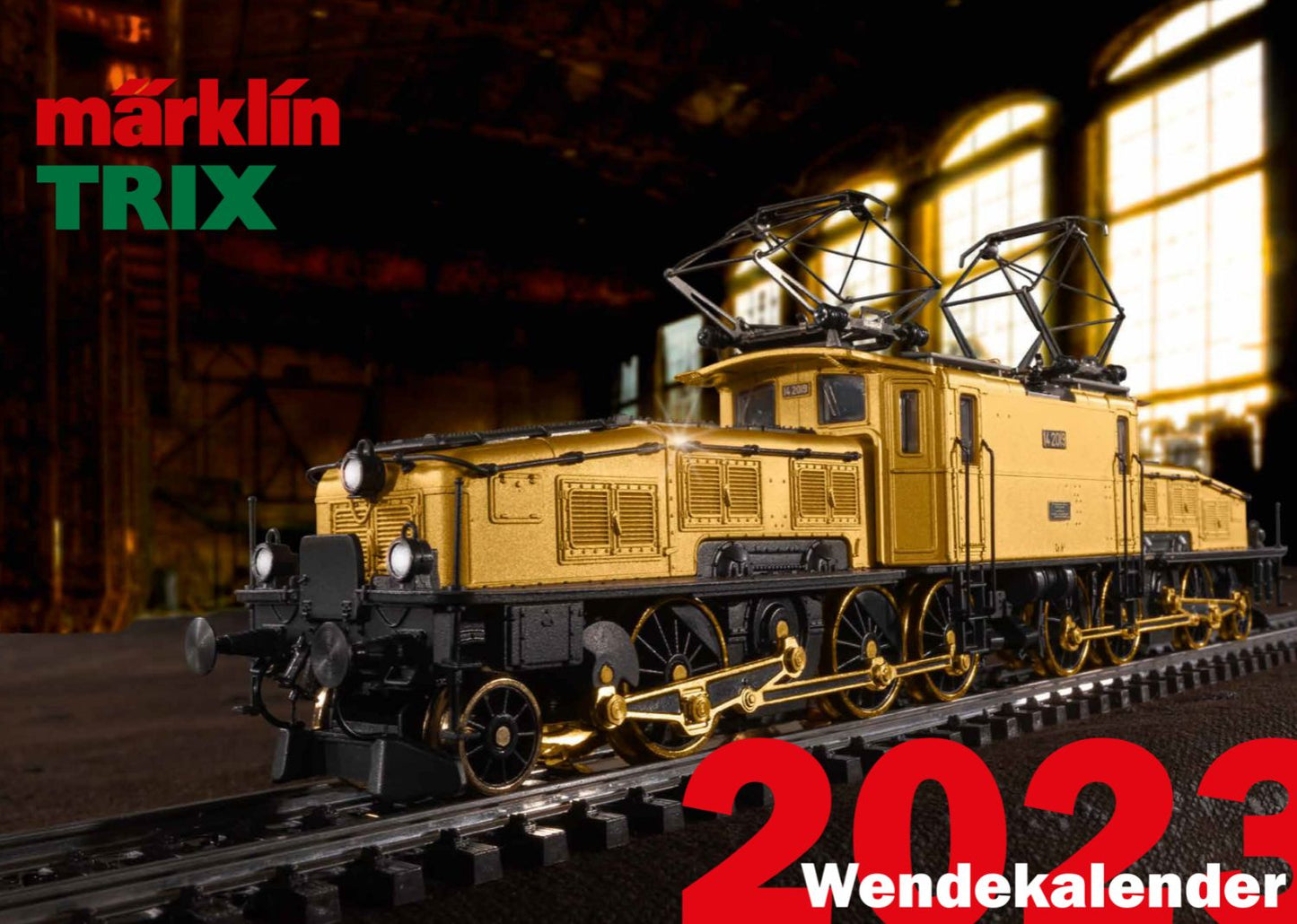 Marklin 12546 - Märklin/Trix wall calendar 2023