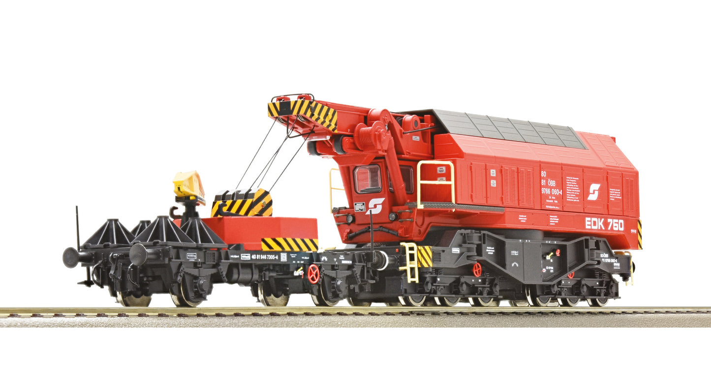 Roco 73036 - Digital railway slewing crane EDK 750