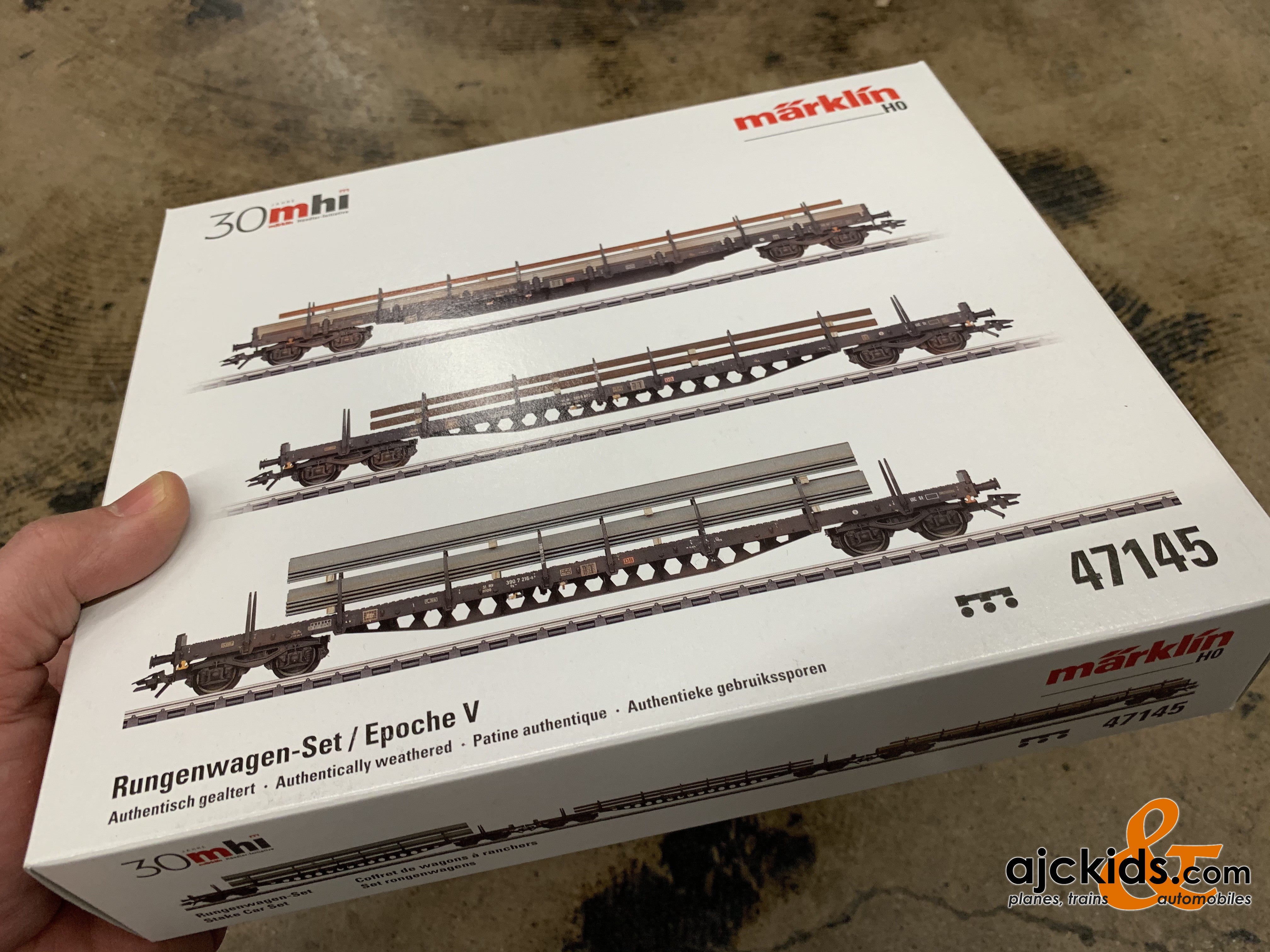 Marklin 47145 Stake Car Set (weathered) – Ajckids