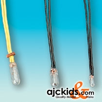 Brawa 3268 Pea Bulb with 2 Cable 3V/15mA clear (10)