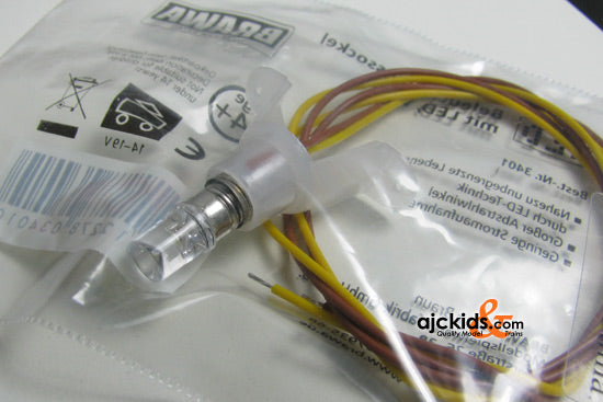 Brawa 3401 Bulb holder with LED, white
