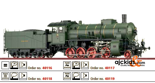 Brawa 40116 Steam Locomotive G 4/5 H K.Bay.Sts.B.