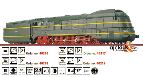 Brawa 40217 Steam Locomotive BR 06 DRG