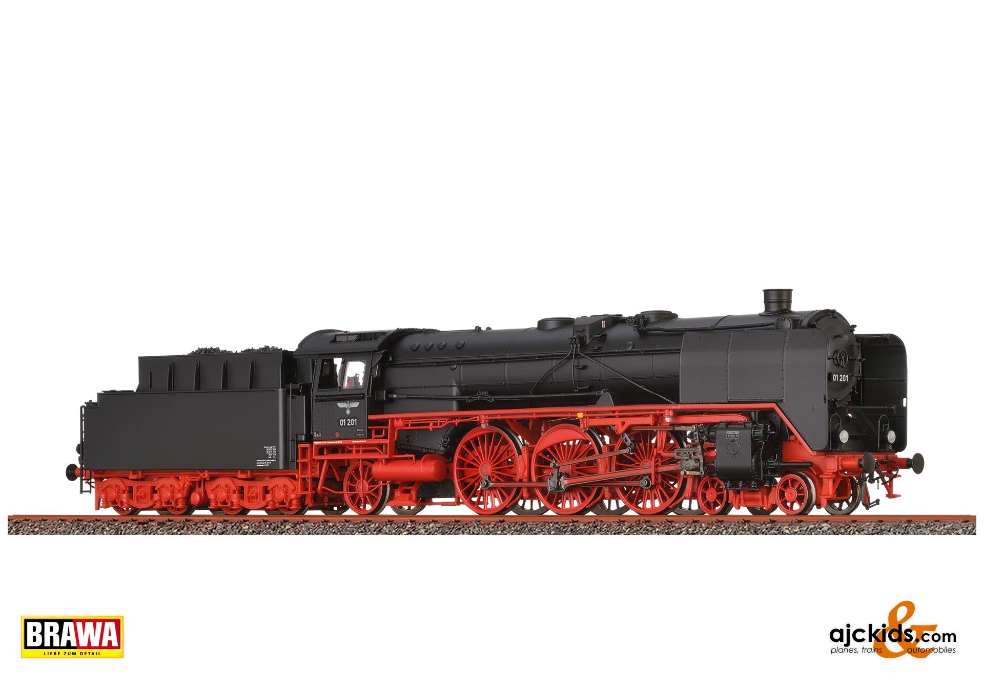 Brawa 40954 - Brawa 40954 - Steam Locomotive BR 01 DRG, II, DC Dig EXT