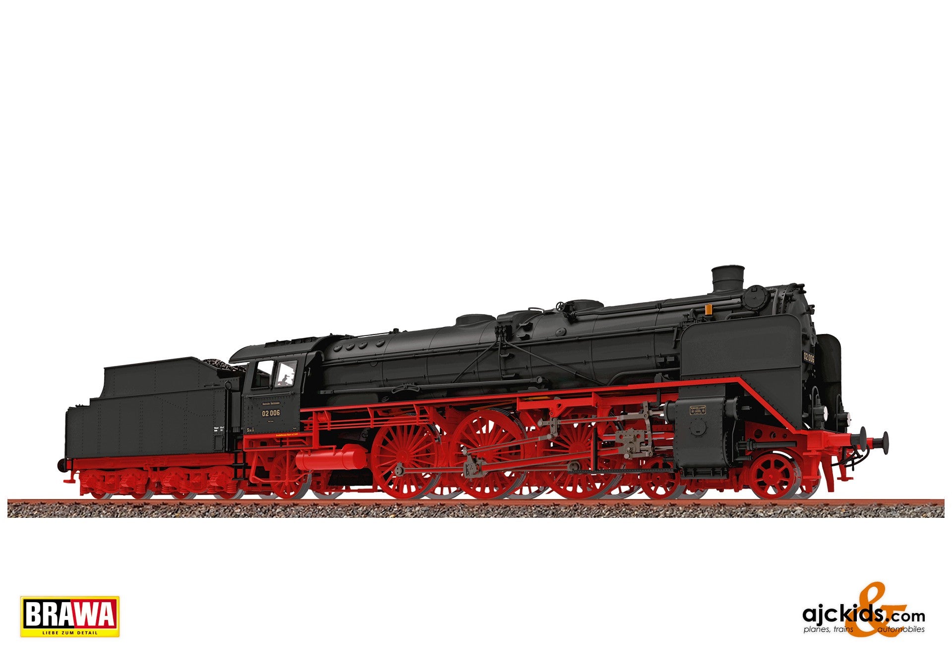 Brawa 40960 - Brawa 40960 - Steam Locomotive 02 DRG, II, DC b+