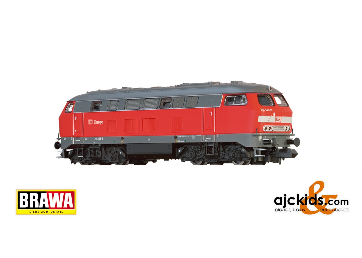 Brawa 41170 - Diesel Locomotive 216 DB, V, DC Digital Extra