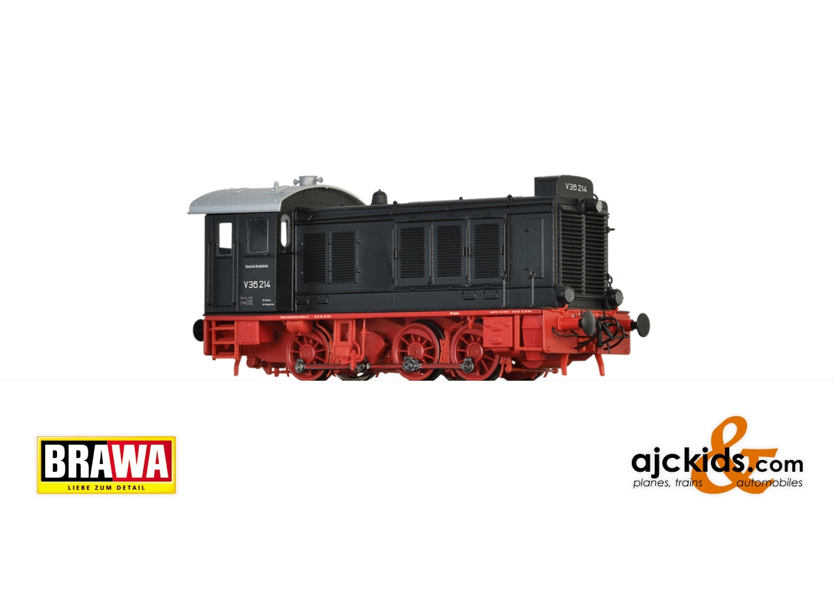 Brawa 41654 - Diesel Locomotive V36 DB, III, DC Analog 