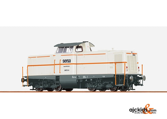 Brawa 42872 Diesel Locomotive 847 Sersa IV DC An. BASIC+