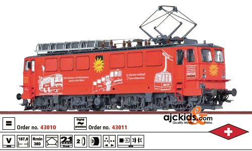 Brawa 43010 Electric Locomotive Reihe Ae 477 Lokoop Stoos