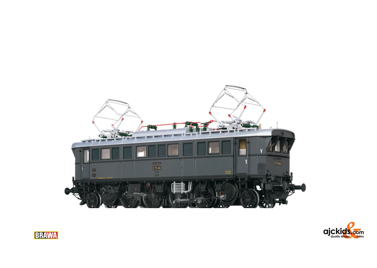 Brawa 43239 Electric Locomotive E75 DRG II AC Dig. EXTRA