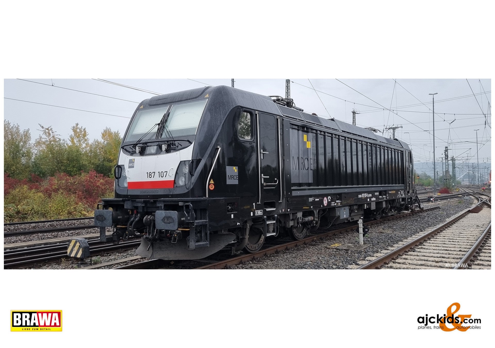 Brawa 43831 - Brawa 43831 - Electric Locomotive 187 MRCE, VI, AC ex