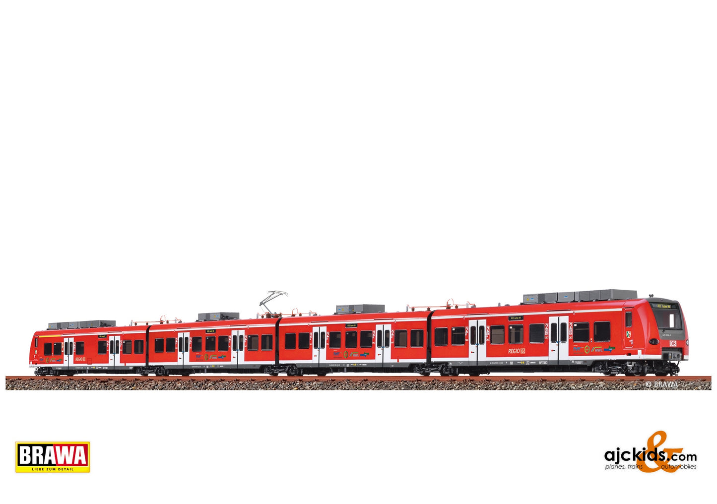 Brawa 44651 H0 Electric Railcar BR 425 "DB Regio NRW" DB AG at Ajckids. MPN: 4012278446516