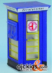 Brawa 4562 Telephone Box FH32 w/Lght