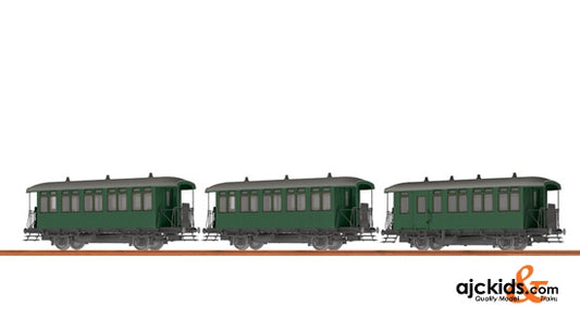 Brawa 45635 Passenger Coach OBB [set of 3]