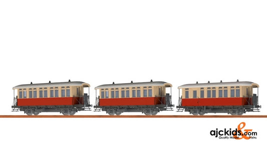 Brawa 45637 Passenger Coach LB LH [set of 3]