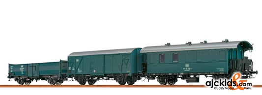 Brawa 45982 Freight Cars DB Bauzug