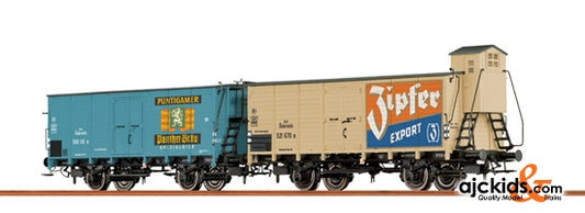 Brawa 45997 Beer Car G10 BBO Zipfer+Puntgamer