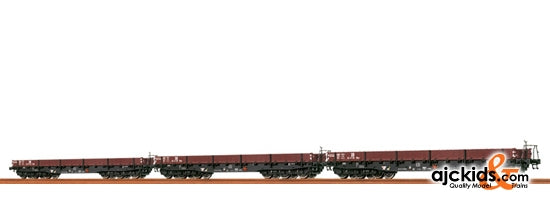 Brawa 47016 H0 Freight Car Rrym DR III [set of 3]