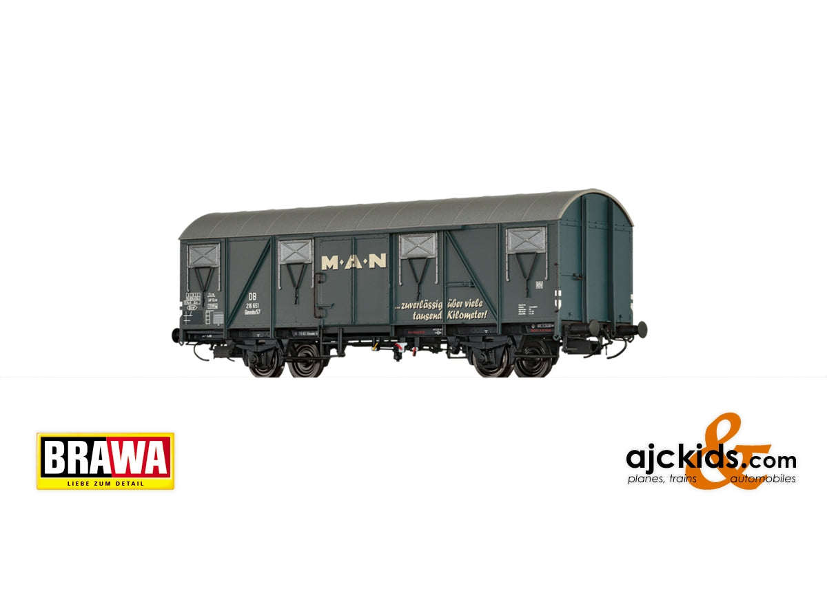 Brawa 47292 - Freight Car Glmmhs 57 DB, III, MAN