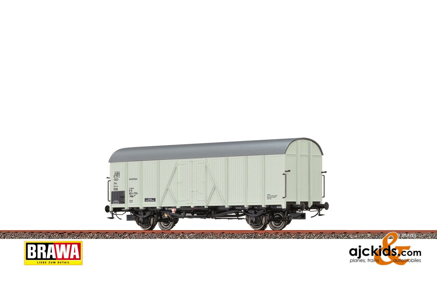 Brawa 47617 - H0 Refrigerator Car Ibdlps383 DB, IV, INT