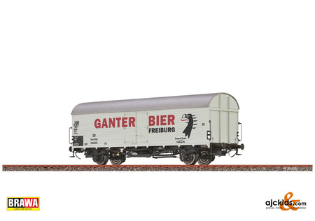 Brawa 47639 - Brawa 47639 - Refrigerator Car Tnfs 38 DB, III, Ganter Bier