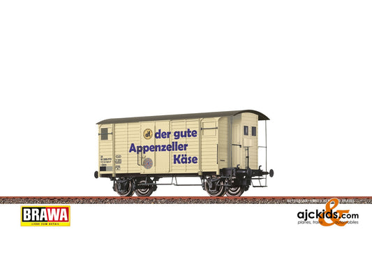 Brawa 47884 - H0 Freight Car Gklm SBB, IV, Appenzeller