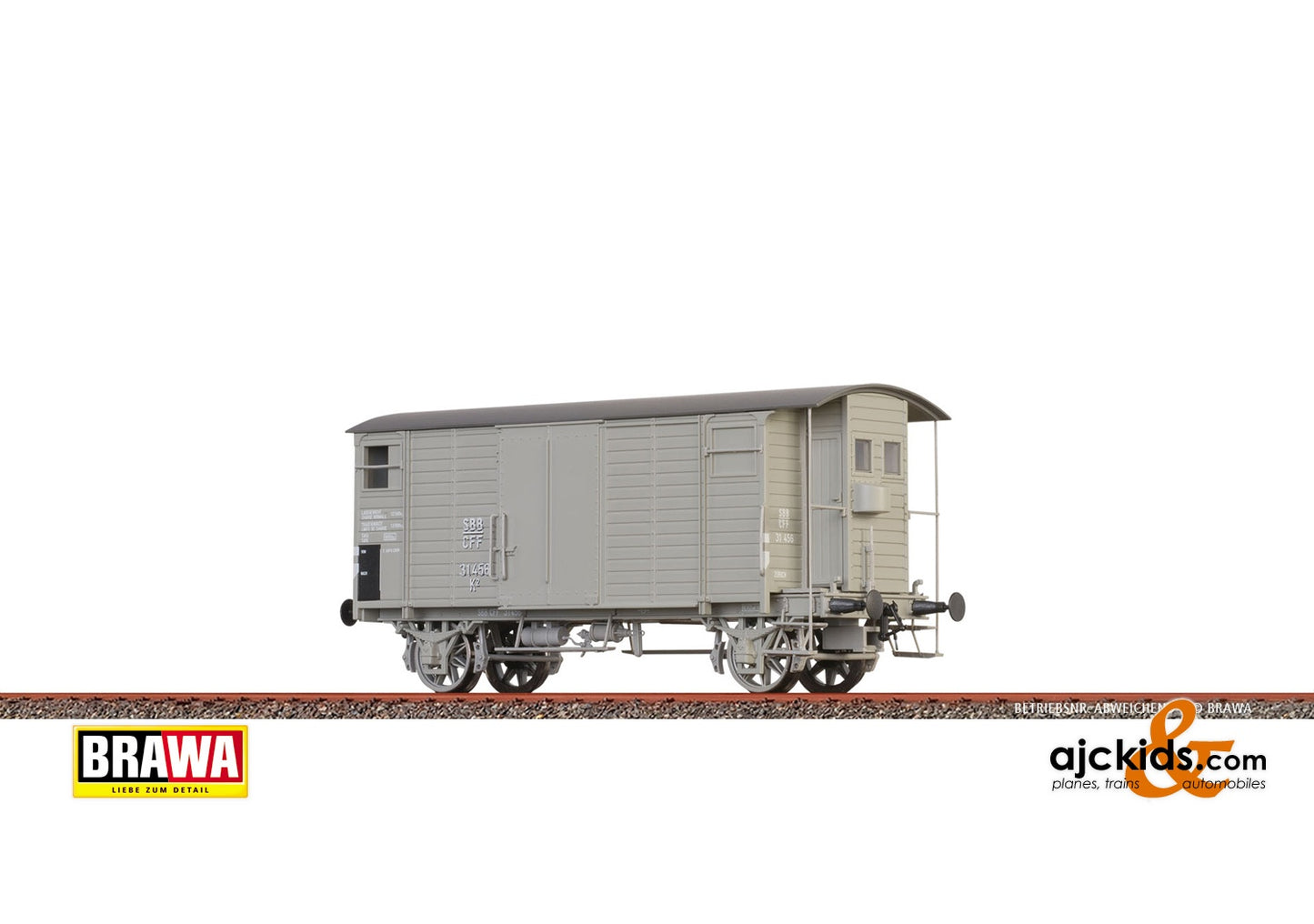 Brawa 47886 - H0 Freight Car K2 SBB, II