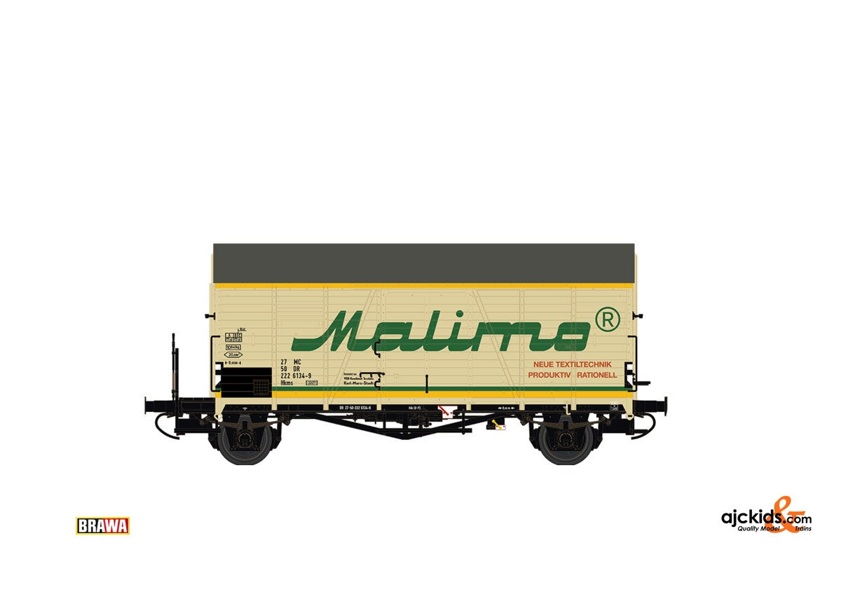 Brawa 47976 Freight Car Hkms DR IV Malimo