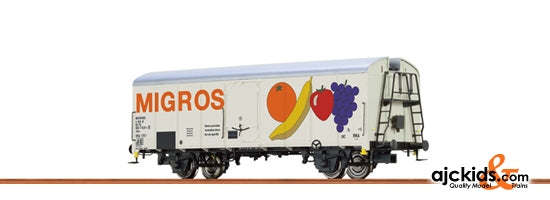 Brawa 48327 Refrigerator Car UIC FS Migros
