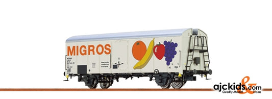 Brawa 48327 Refrigerator Car UIC FS Migros