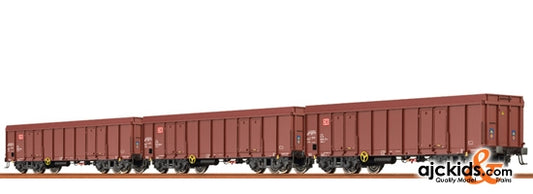 Brawa 48503 Freight Car Ealos DB [3erSet