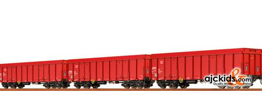 Brawa 48504 Freight Car Eaos DB VI [set of 3]