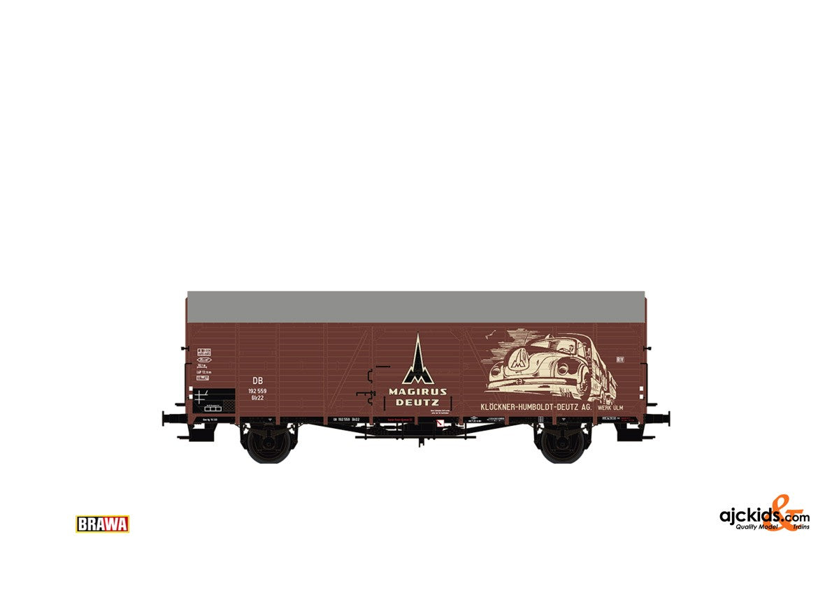Brawa 48744 Freight Car Glr 22 DB III Magirus De