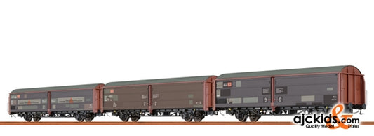 Brawa 48953 Freight Car Hbis DB VI [set of 3]