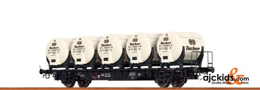 Brawa 49112 Container Car BTmms 58 DB; era 3; Tucher