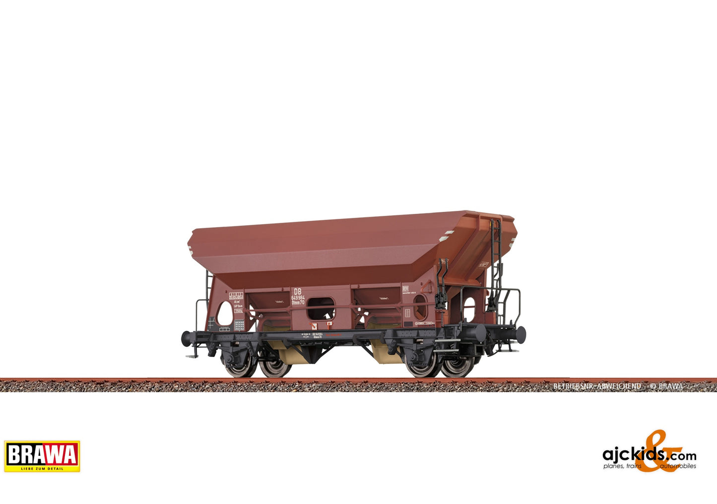 Brawa Freight Car Otmm 70 DB, Era III 52.57 at Ajckids.com