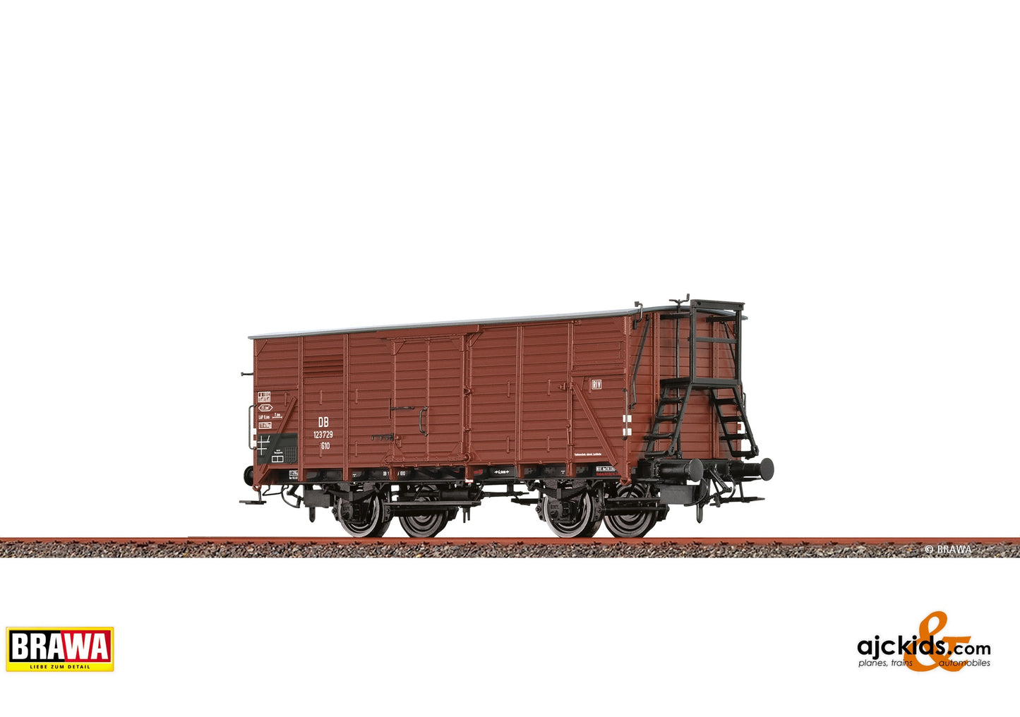 Brawa Freight Car G 10 DB, Era III 38.61 at Ajckids.com