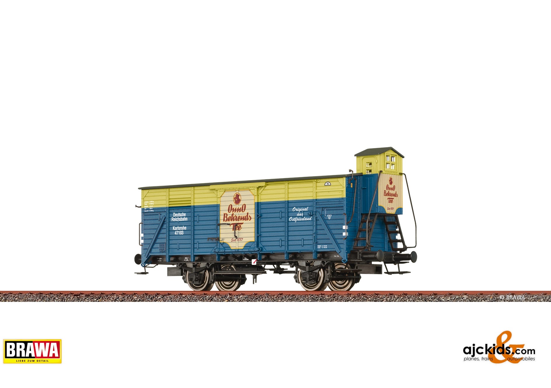 Brawa Freight Car G 10 DRG, Era VI, Onno Behrends 38.61 at Ajckids.com