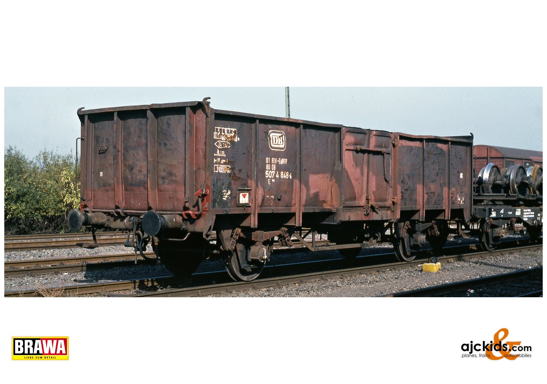 Brawa 50065 H0 Open Freight Car E040 DB – Ajckids
