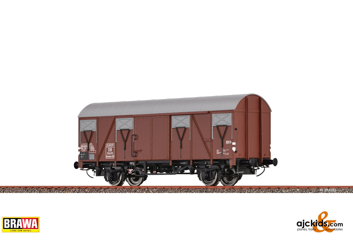 Brawa Freight Car Gmmhs 60 DB, Era III 46.17 at Ajckids.com