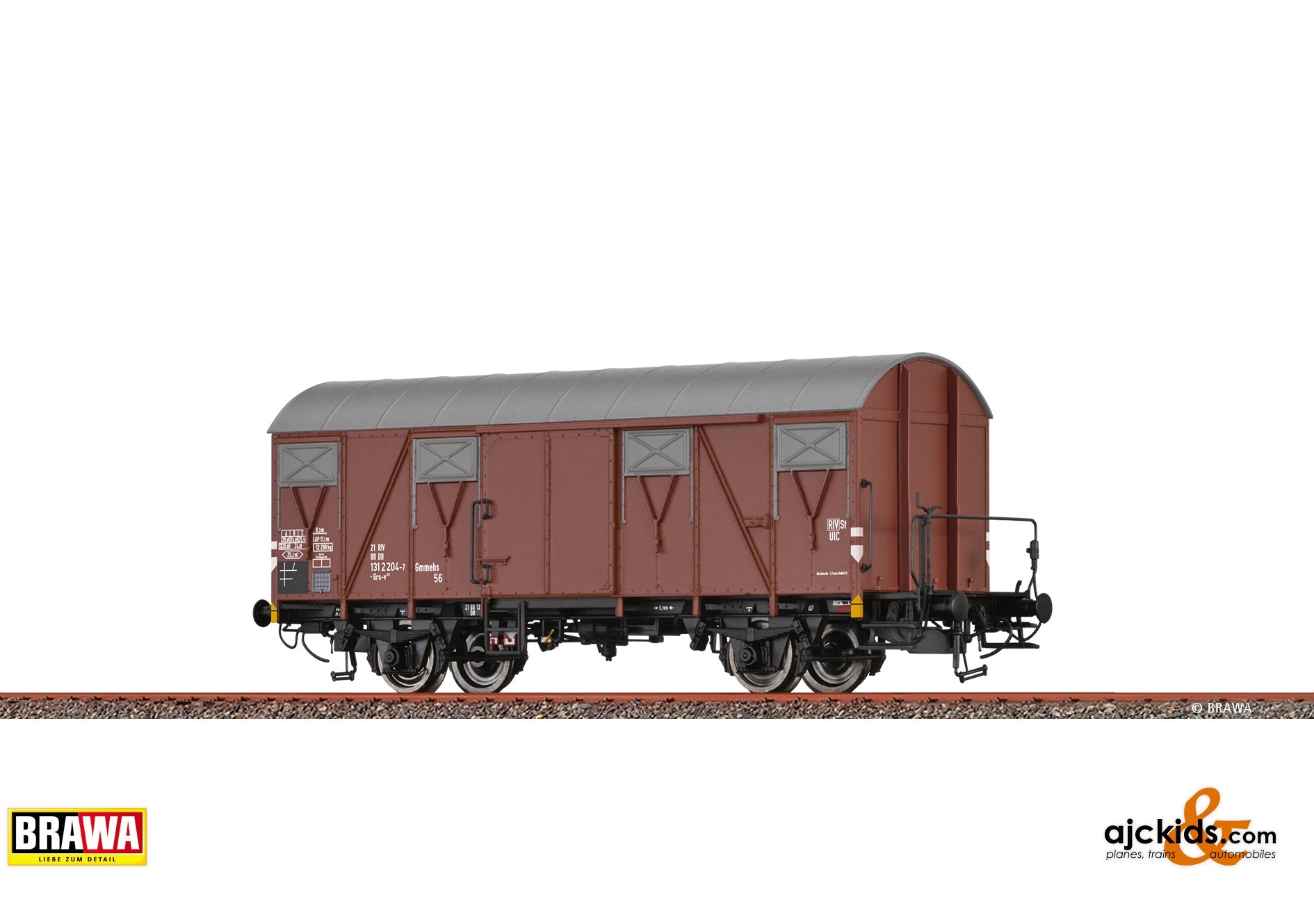 Brawa Freight Car Grs-v 212 DB, Era IV 46.17 at Ajckids.com