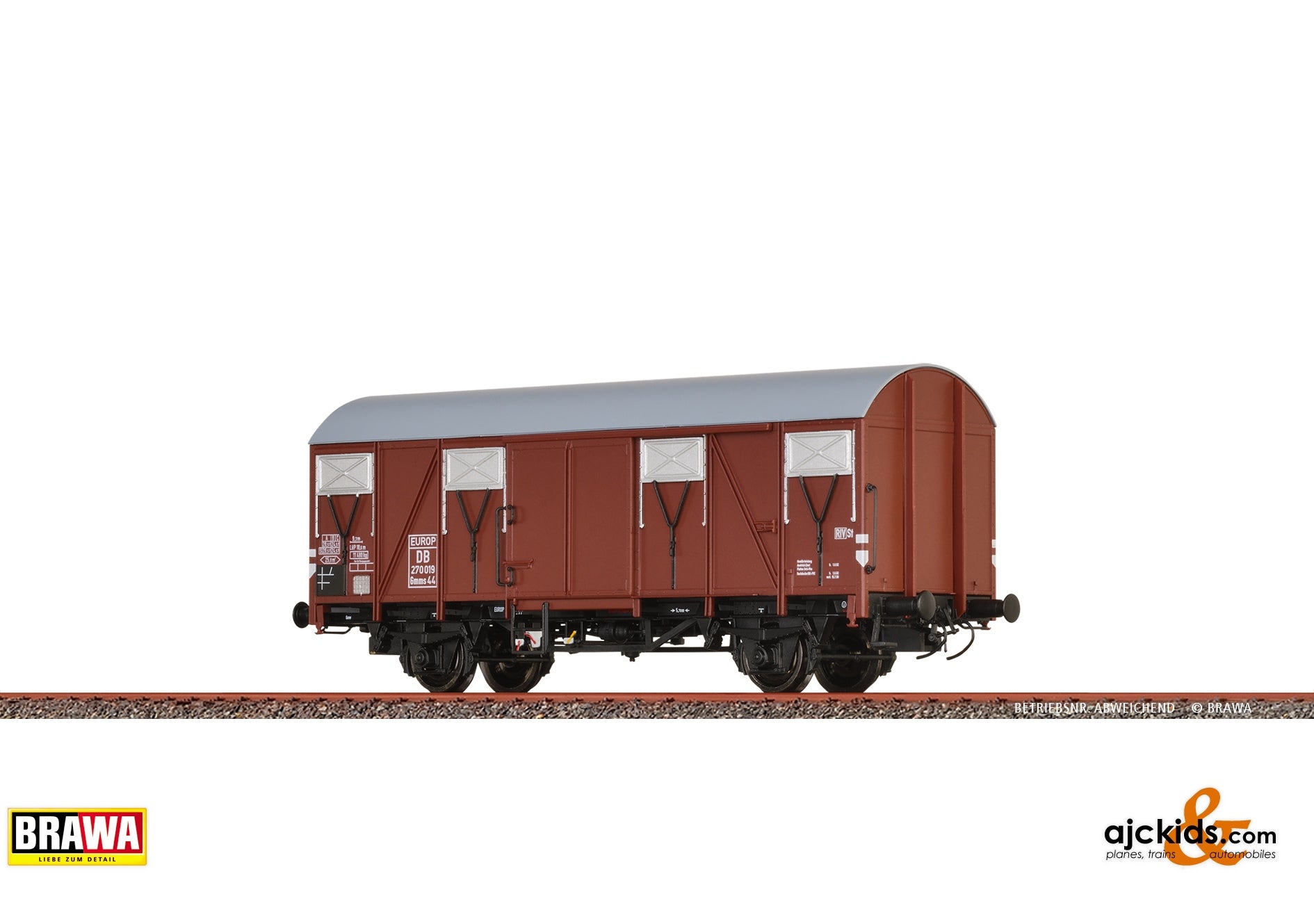 Brawa Freight Car Gmms 44 DB, Era III 46.17 at Ajckids.com