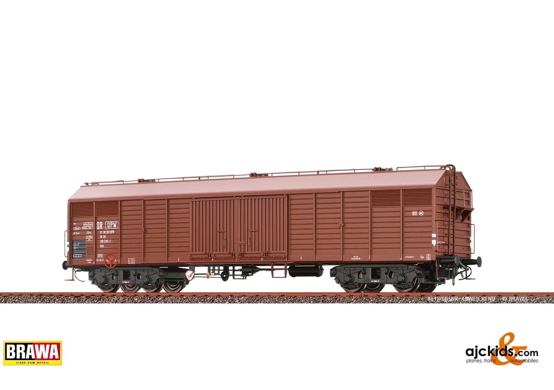 Brawa Freight Car GGh DR, Era IV 54.60 at Ajckids.com