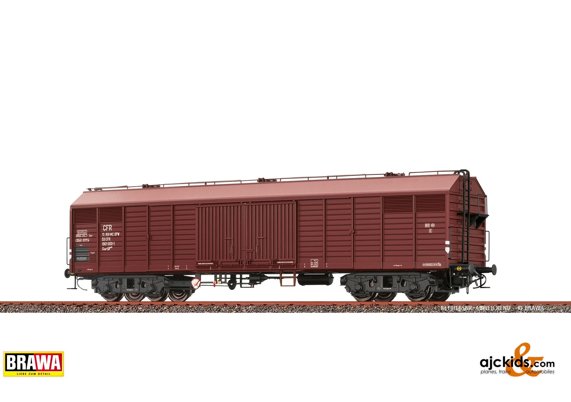 Brawa Freight Car Gas CFR, Era IV 54.60 at Ajckids.com