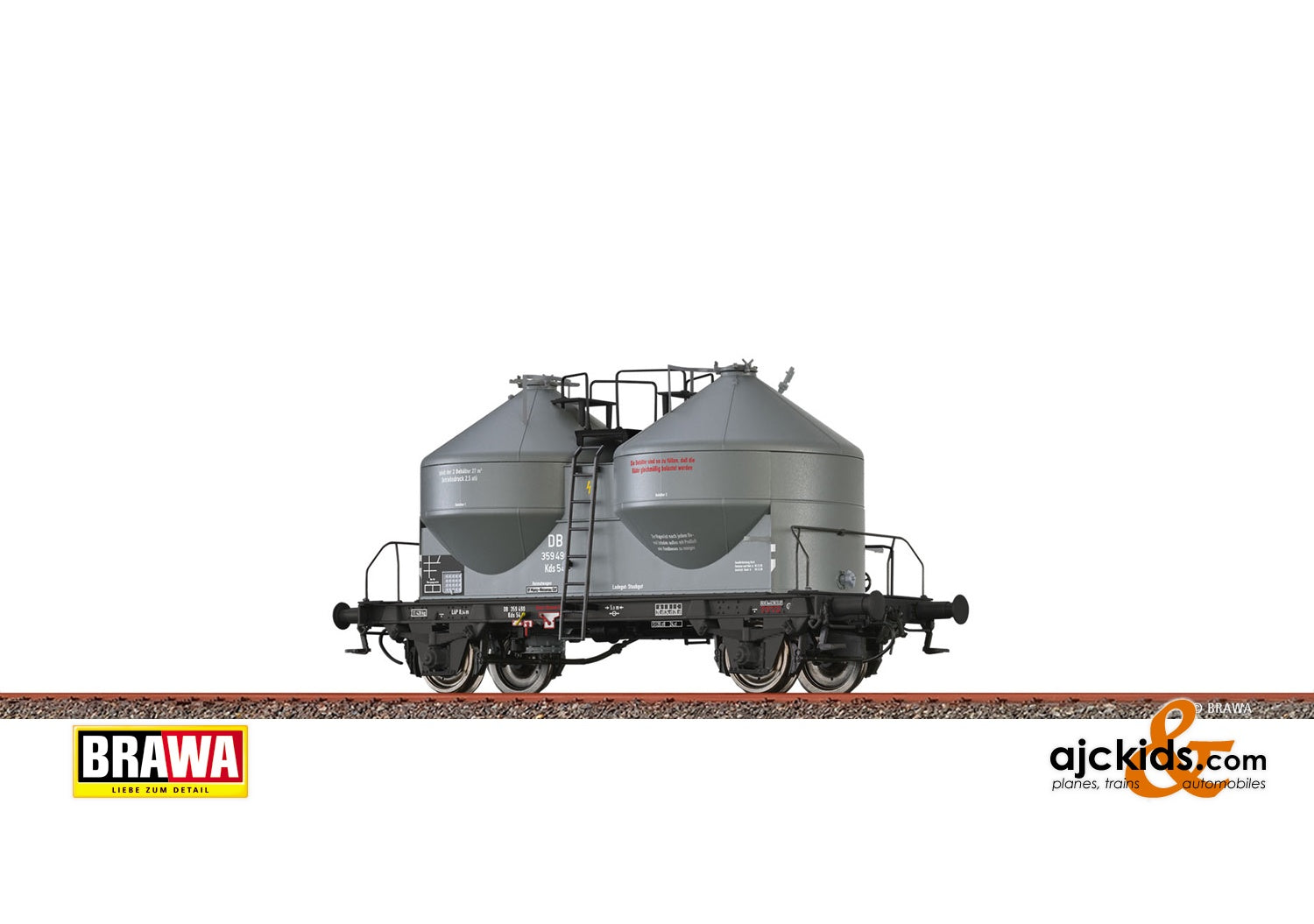 Brawa 50518 - H0 Freight Car Kds 54 DB, III