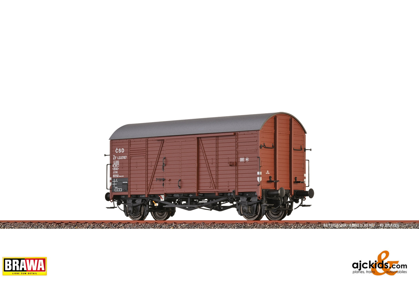 Brawa Freight Car Zr CSD, Era III 40.30 at Ajckids.com