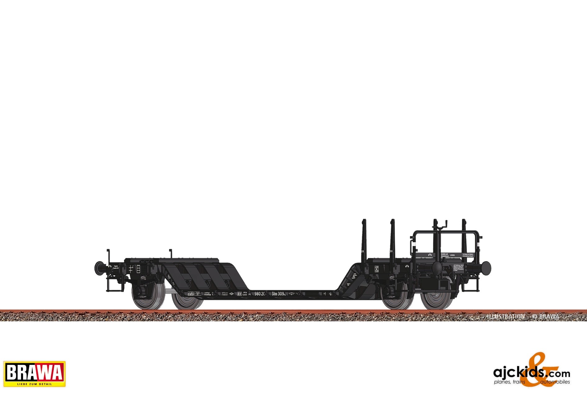 Brawa Freight Car Stm 309 DB, Era III 50.39 at Ajckids.com