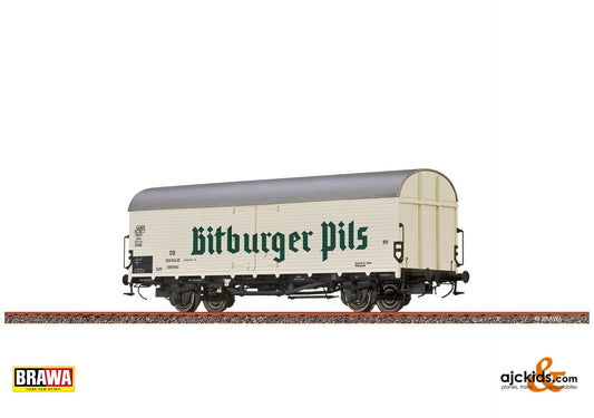 Brawa 50984 H0 Covered Freight Car Tnfhs 38 "Bitburger" DB at Ajckids. MPN: 4012278509846